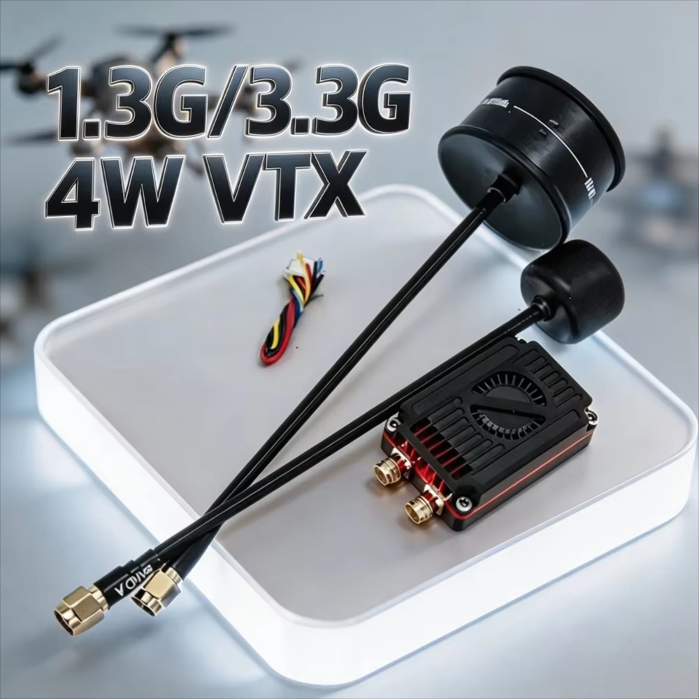 Drone Antenna - Rushfpv Rush 1.3G/3.3G 4W 7-30V Dual-Band