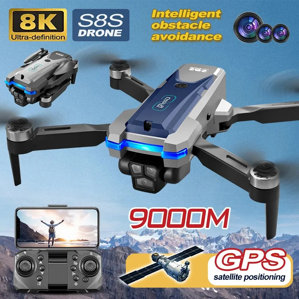 Drone Gps Module - S8s gps drohne 5g wifi 8k