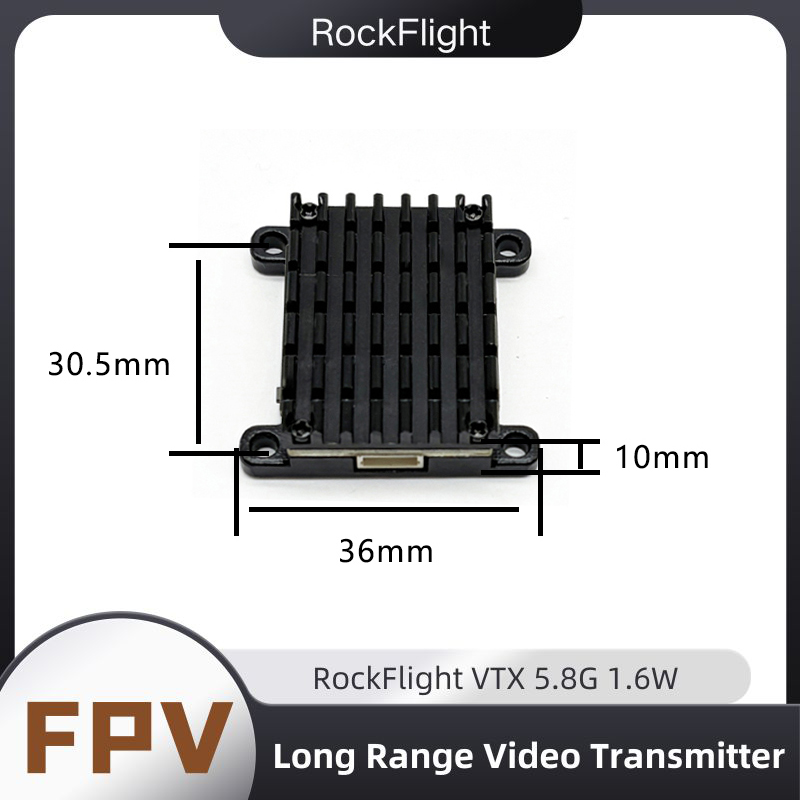 RockFlight TX663 VTX 5.8G 48CH – Drone Frame Bewertung und Preis